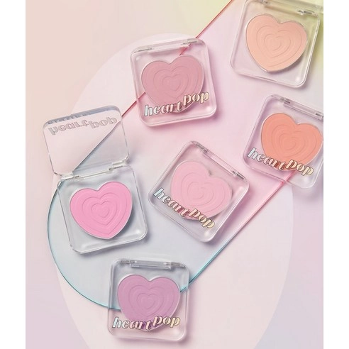 Heart Pop Blusher, 4g, Lovely Frappe, 1pack - Image 3
