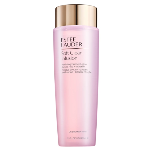 Soft Clean Infusion Hydrating Essence Lotion with Amino Acid + Waterlily, 400ml, 1pack - Image 2