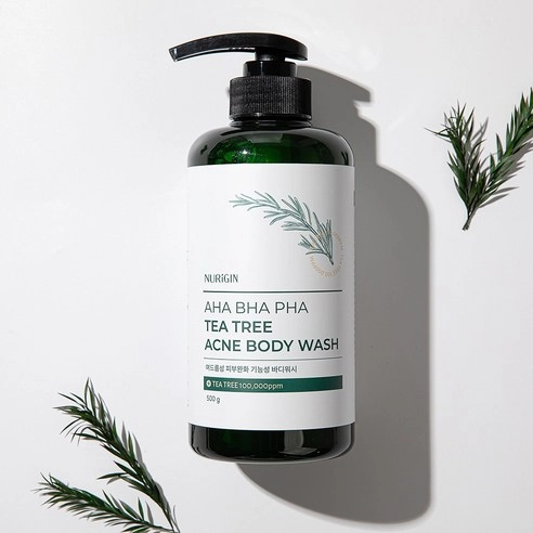 AHABHAPHA Tea Tree Body Wash, 500g, 1pack - Image 4