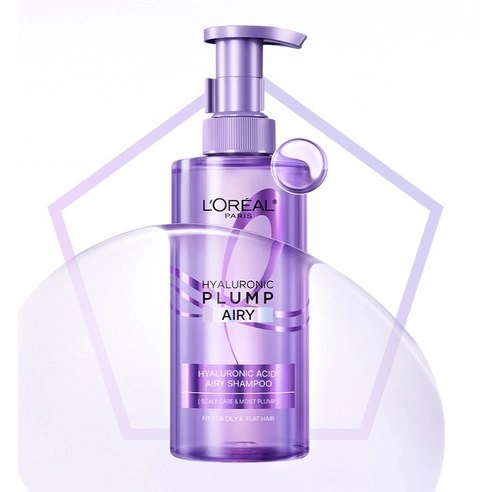 Hyaluronic Acid Water Plump Shampoo, 440ml, 1pack - Image 6