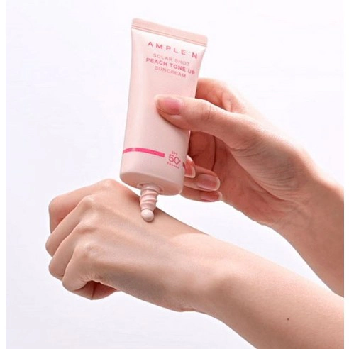 Solar shot Peach Tone-up Sun Cream [SPF50+/PA++++] - Image 3