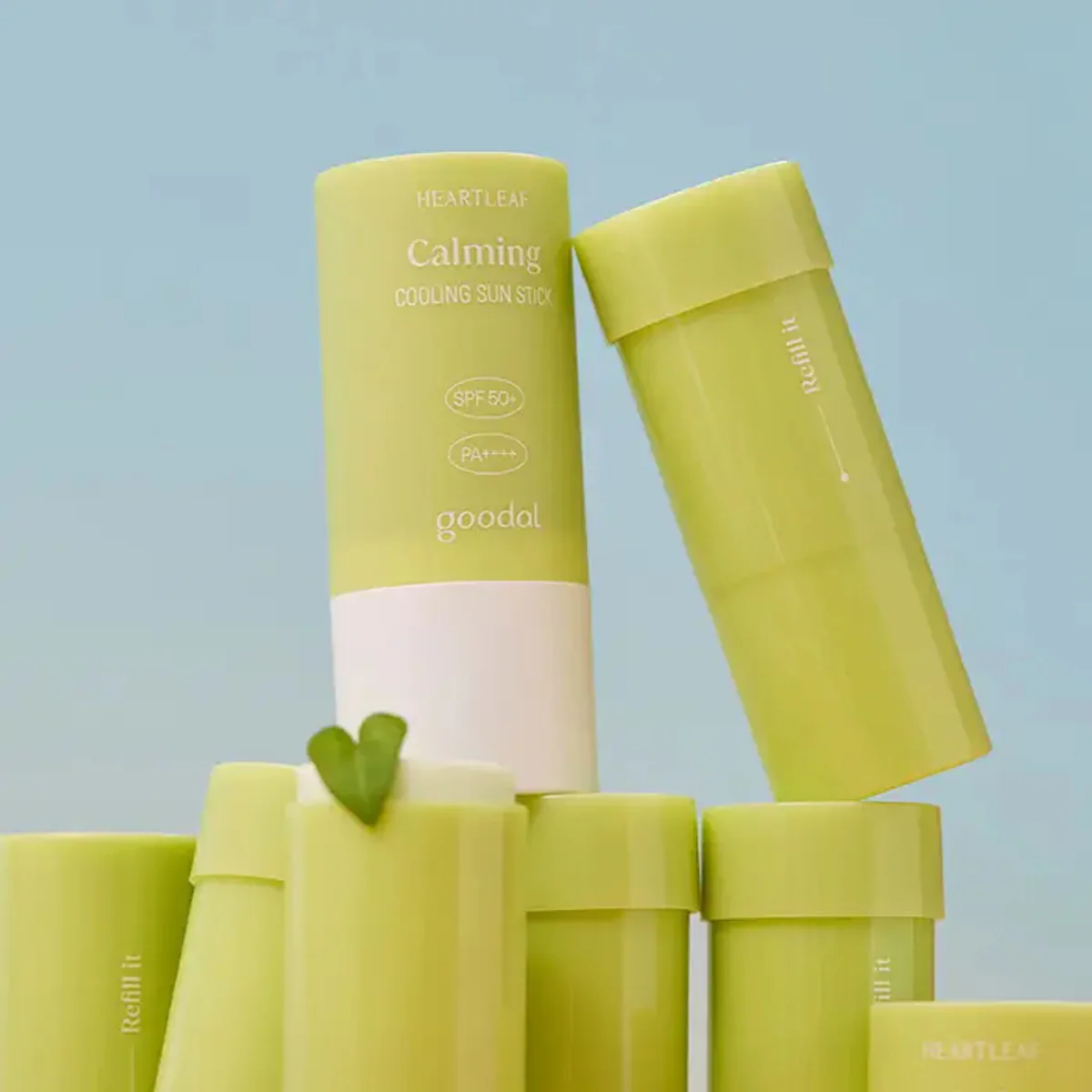 HEARTLEAF Calming Cooling Sun Stick [SPF50+/PA++++], 19g, 1pack - Image 2