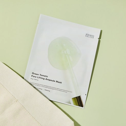 Green Tomato Pore Lifting Mask, 5ea - Image 5