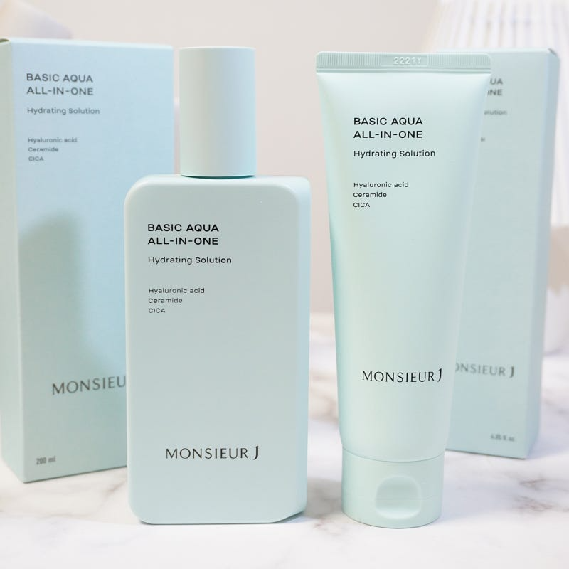 Basic Aqua All-In-One, 200ml+120ml, 1set - Image 2