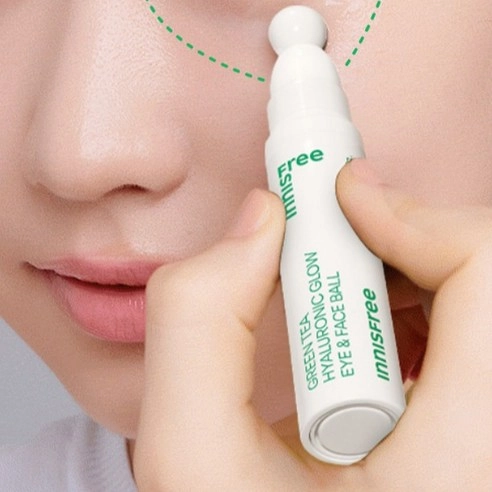 Green Tea Hyaluronic Glow Eye & Face Ball, 10ml, 1pack - Image 4