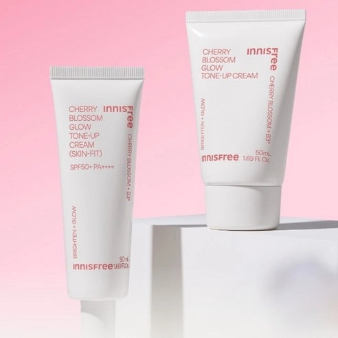 cherry blossom tone-up cream Skin Fit [SPF50+/PA++++], 50ml, 1pack - Image 8