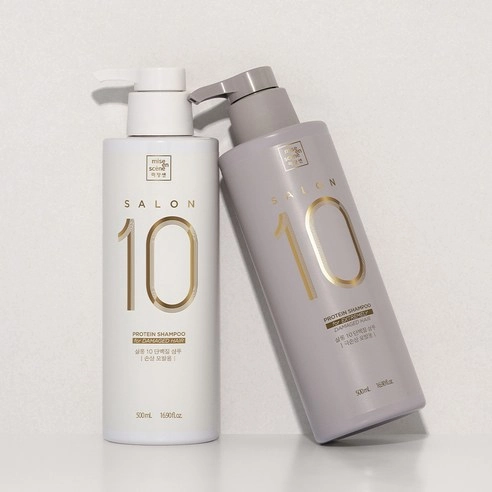 Salon10 Shampoo for Damaged Hair, 500ml, 1pack - Image 4