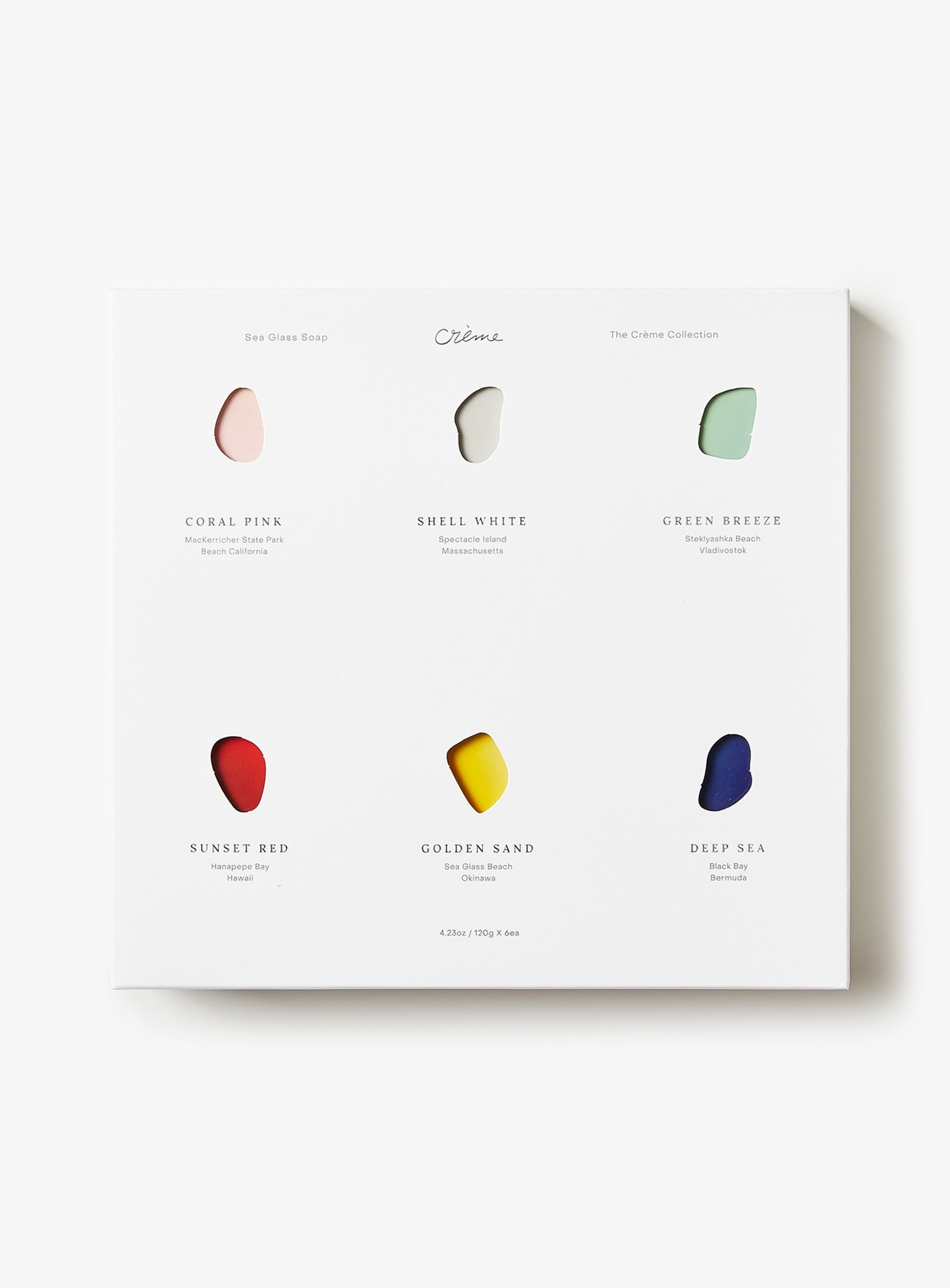 Sea Glass Soap [Deep Sea], 120g, 1pack - Image 3