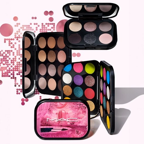 Connect in Color Eye Shadow Palette X6, 6.25g, Embedded In Burgundy, 1pack - Image 2