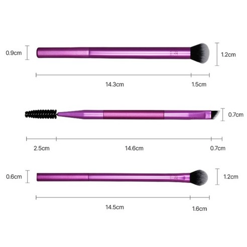 Eye Shade+Blend Trio, 3ea, 1pack - Image 3