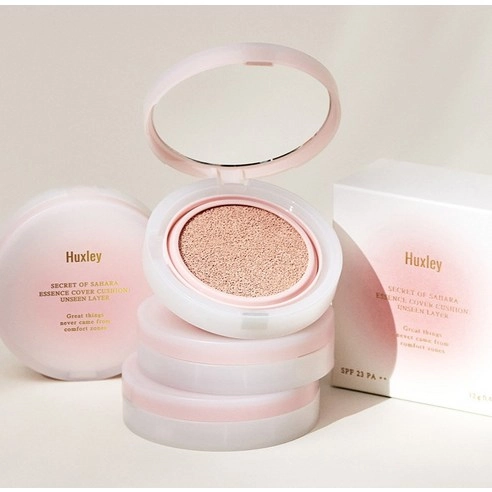 Secret of Sahara Essence Cover Cushion Unseen Layer [SPF23/PA++], 12g, 02 Coral Sand, 1pack - Image 5