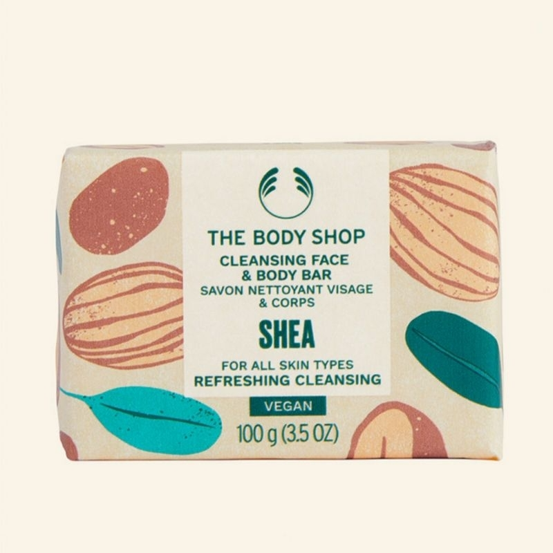 Shea Cleansing Face & Body Bar, 100g, 1pack - Image 3