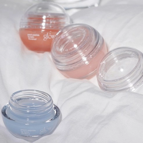 Peach Peptide Lip Balm [Ice Blue], 8g, 1pack - Image 3