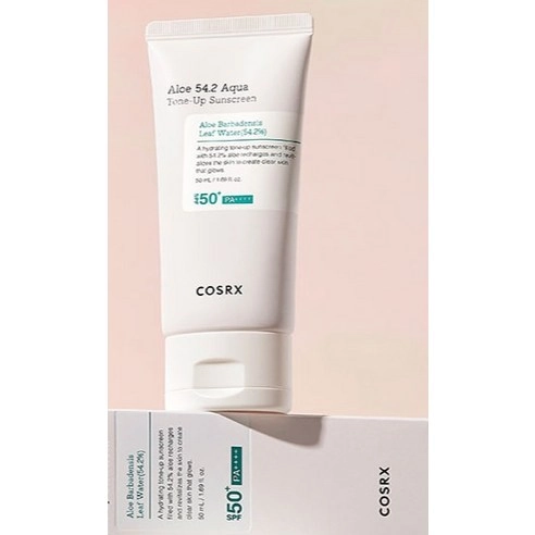 Aloe 54.2 Aqua Tone-Up Sunscreen [SPF50+/PA++++], 50ml - Image 3
