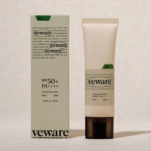 Vegan Tone-up Sun Cream [SPF50+/PA++++] - Image 2