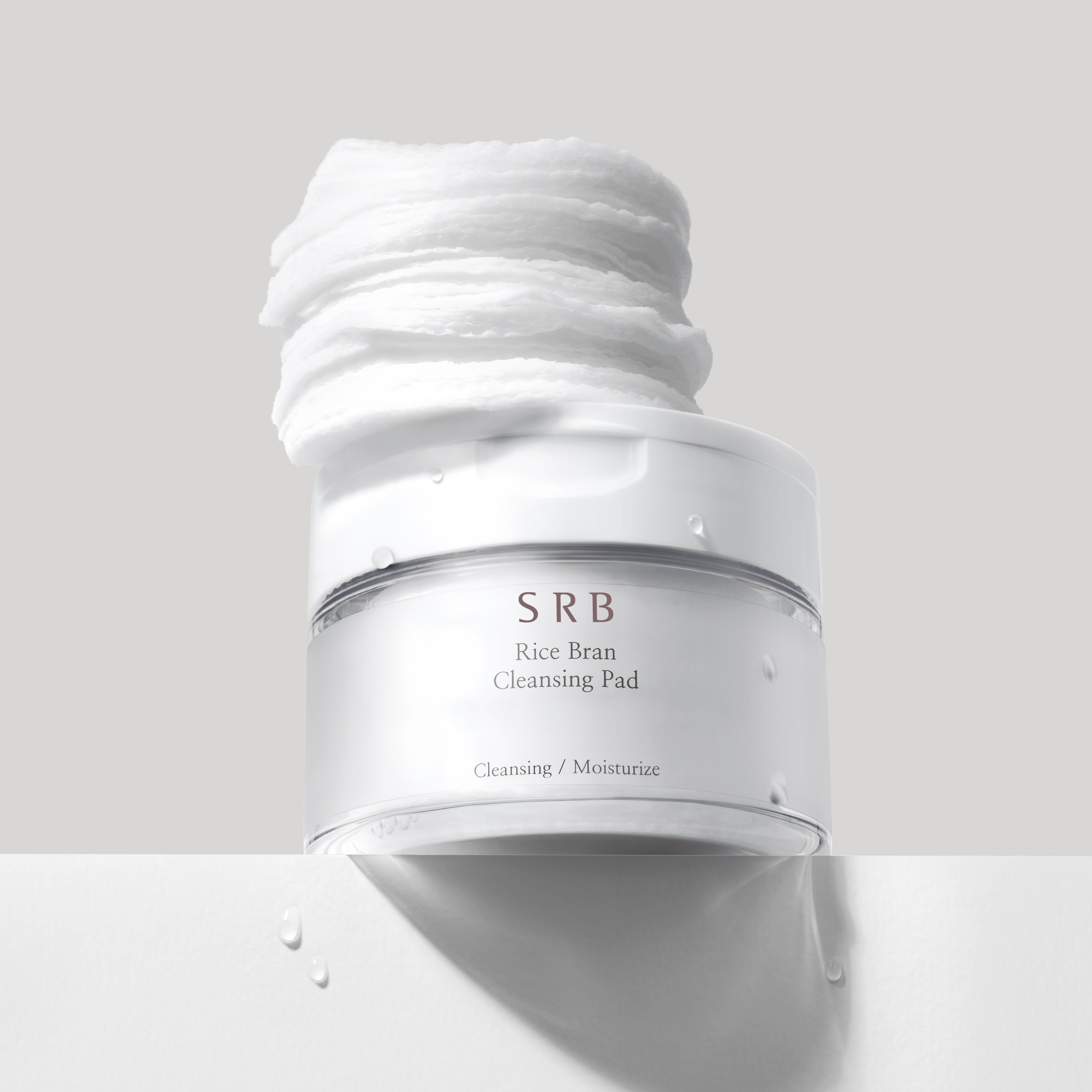 Rice Bran Cleansing Pad, 60ea, 1pack - Image 2