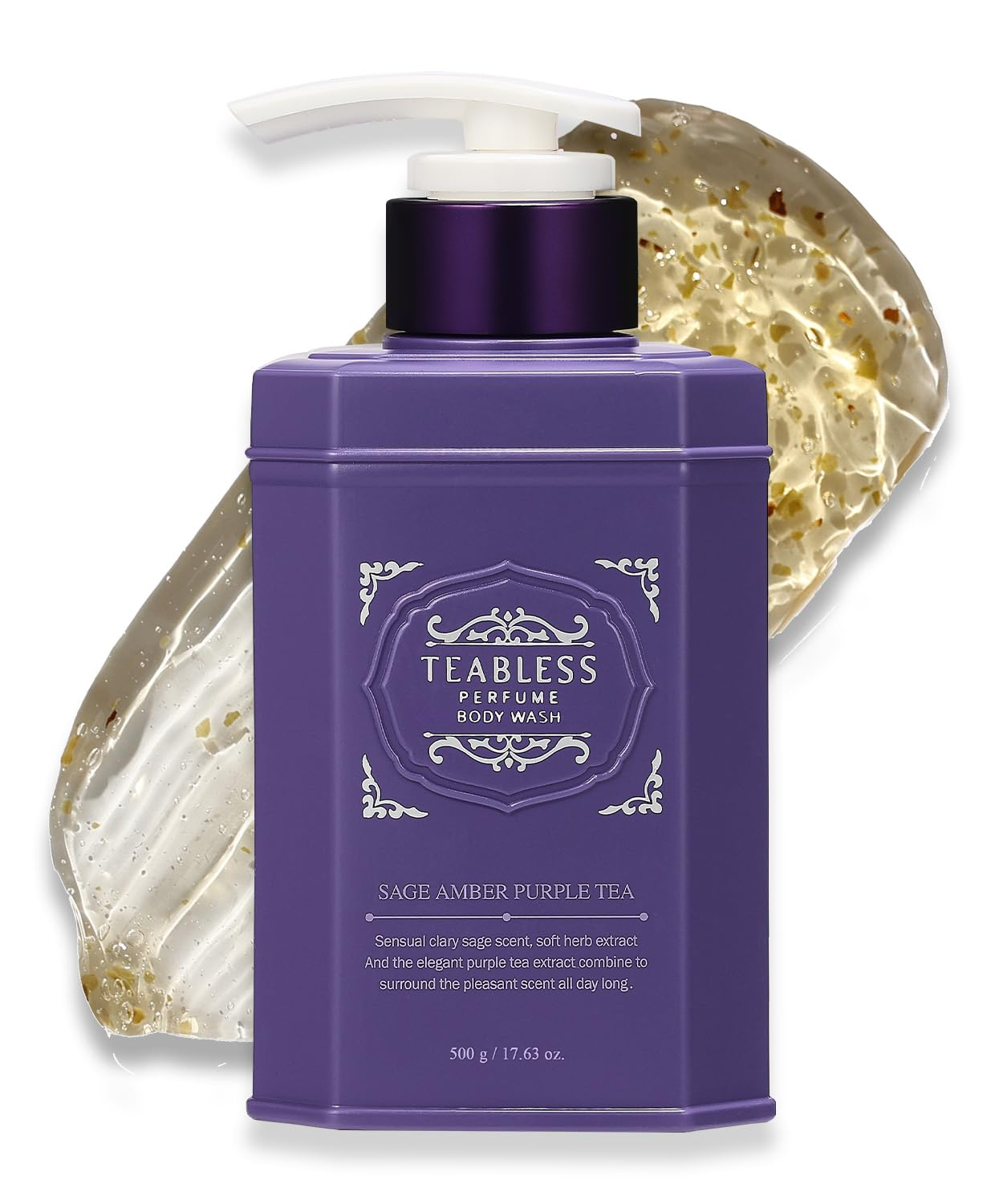 Sage Amber Purple Tea Perfume Body Lotion - Image 2
