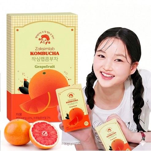 [UK EXCLUSIVE] Kombucha [Grapefruit], 10ea, 1pack - Image 3