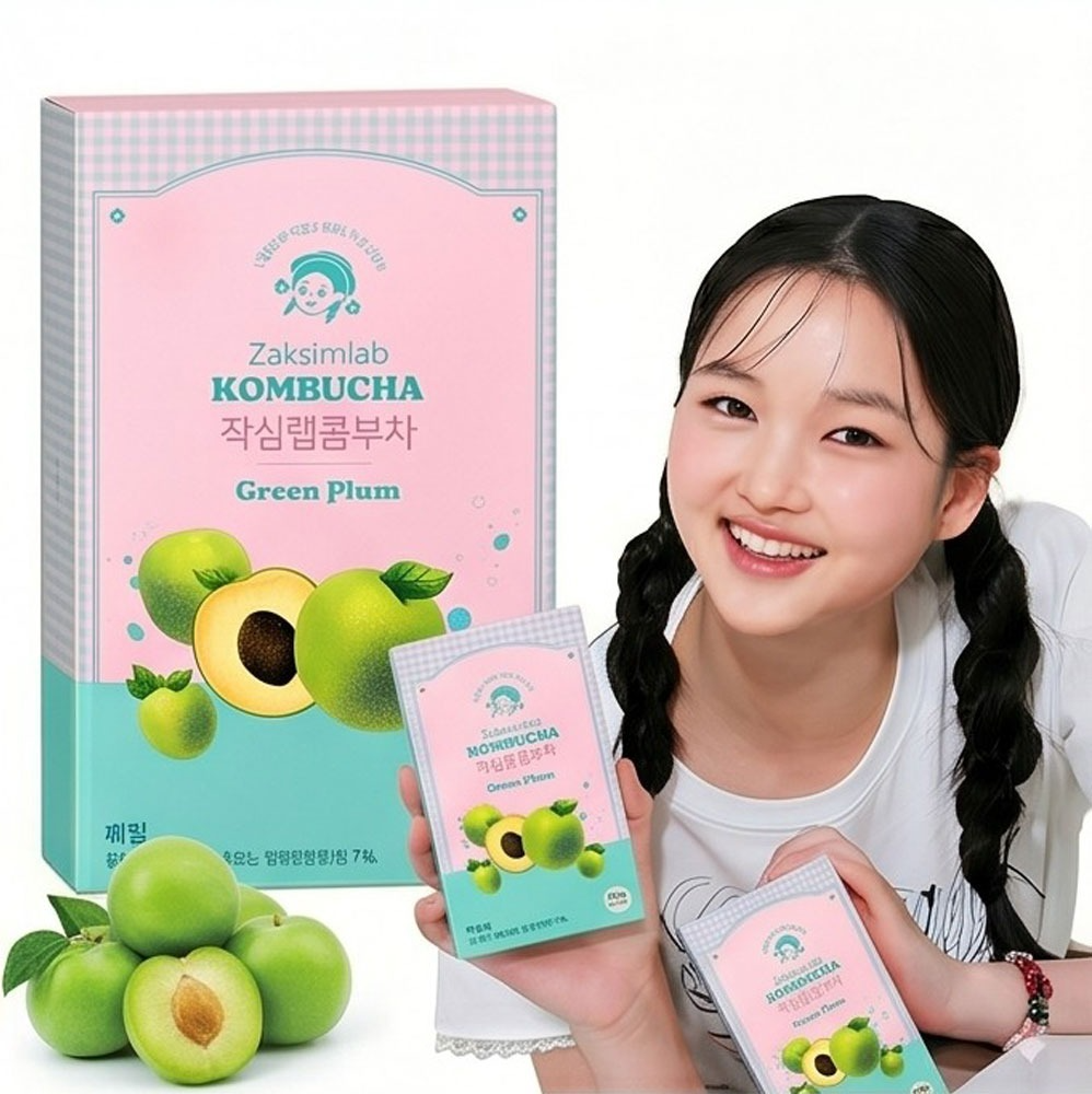 [UK EXCLUSIVE] Kombucha [Green Plum], 10ea, 1pack - Image 2