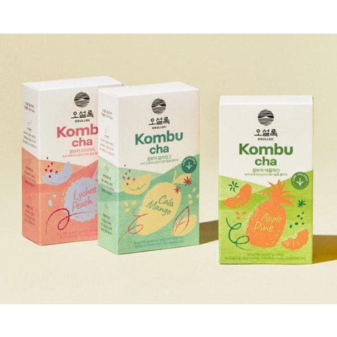 [UK EXCLUSIVE] Kombucha [Lychee Peach], 10ea+10ea, 1pack - Image 3