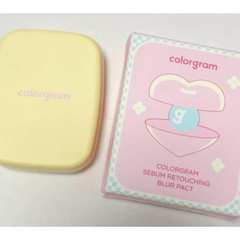 Sebum Retouching Blur Pact, 6.5g, 1pack - Image 4