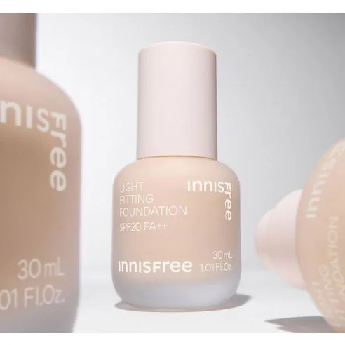 Light Fitting Foundation [SPF20/PA++], 30ml, 21 Rose Vanilla, 1pack - Image 2