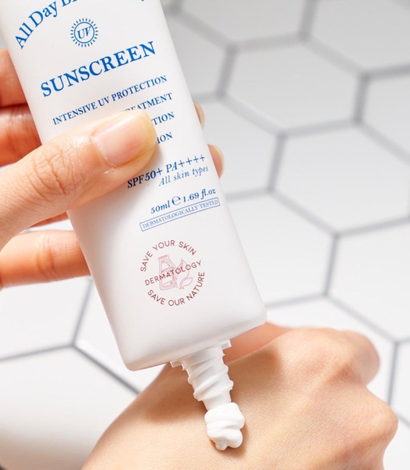 All Day Blue Shield Sun Cream, 50ml, 1pack - Image 2