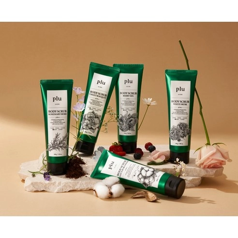 Body Scrub [Cotton Blossom], 200g, 1pack - Image 5