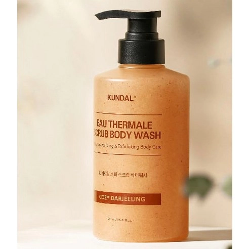 Eau Thermale Scrub Body Wash [Violet Muguet], 500ml, 1pack - Image 3