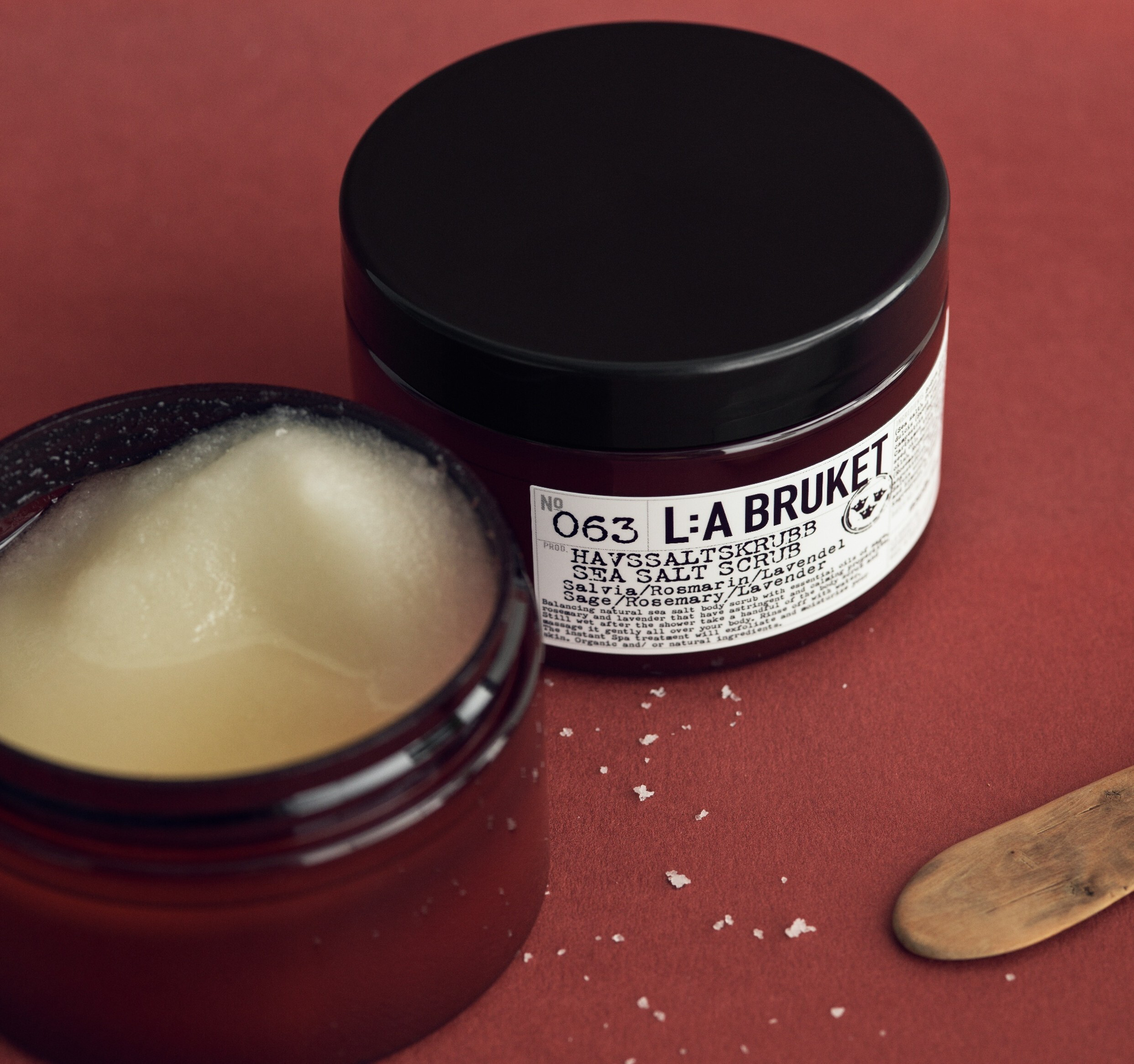 Sea Salt Scrub [Sage/Rosemary/Lavender], 420g, 1pack - Image 2