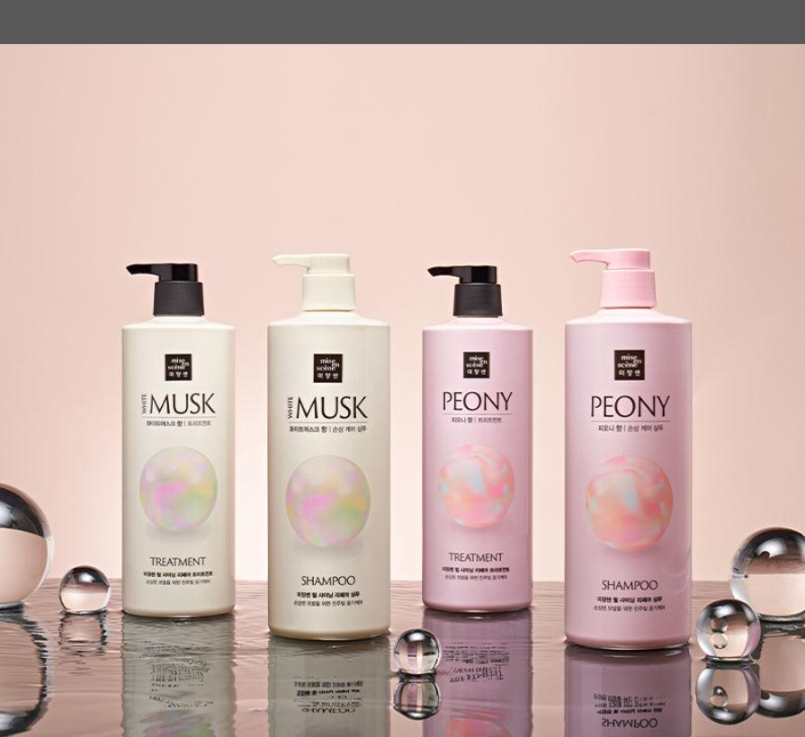 Pearl Shining Repair Shampoo Peony, 1000ml, 1pack - Image 2