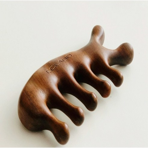 Golden Sandalwood Gua Sha, 1ea - Image 2