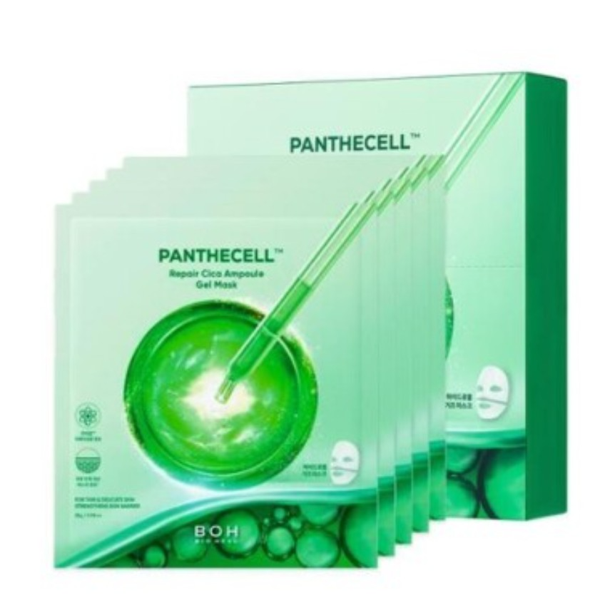 Pantesel Repair Cica Ampoule Gel Mask, 5ea - Image 2