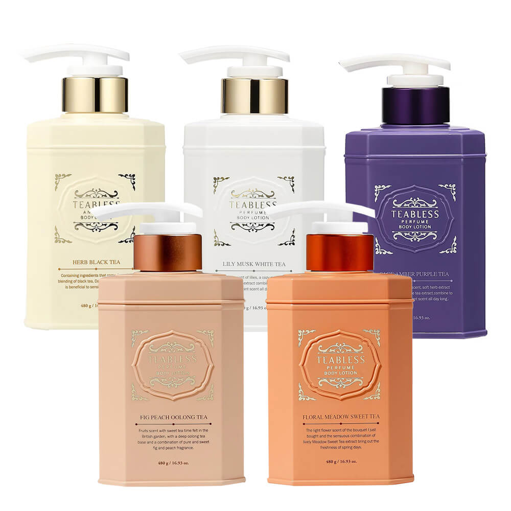 Floral Meadow Sweet Tea Perfumed Body Lotion, 480g, 1pack - Image 2