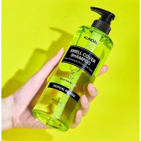 All Day Smell Cover Youth Shampoo [Lime Basil & Mandarin], 400ml, 1pack - Image 4