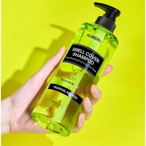 All Day Smell Cover Youth Shampoo [Tropical Mango], 400ml, 1pack - Image 4