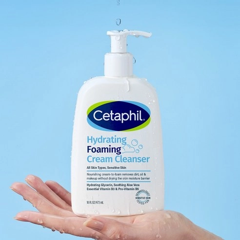 Hydrating Foaming Cream Cleanser, 473ml, 1pack - Image 3