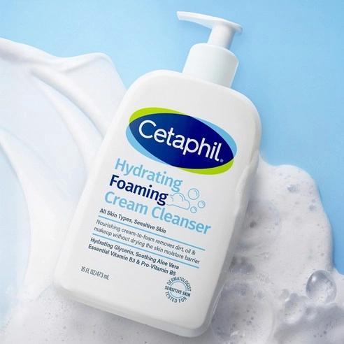 Hydrating Foaming Cream Cleanser, 473ml, 1pack - Image 4