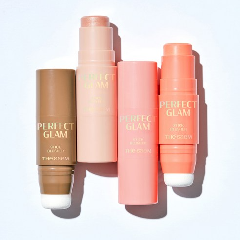 Perfect Glam Stick Blusher [Highlighter], CR01 Apricot Milk, 1pack - Image 2