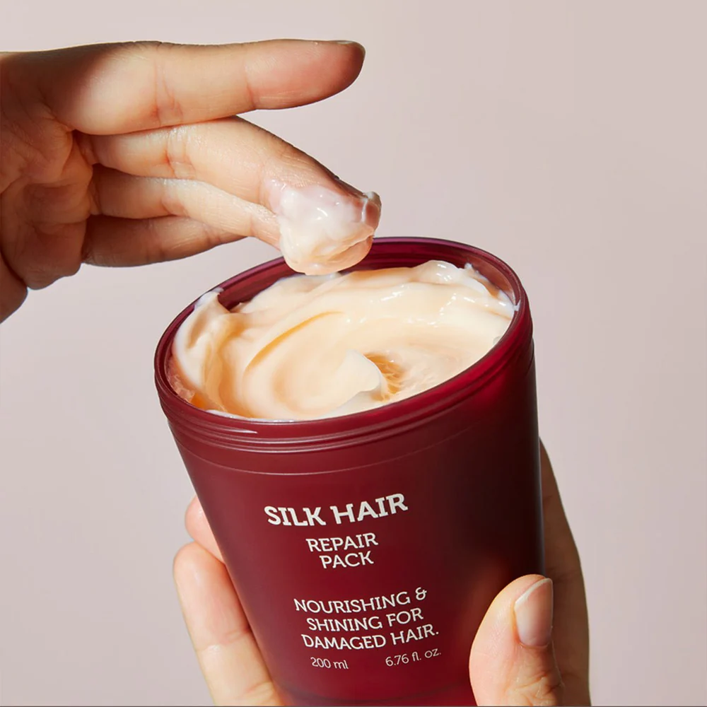Silk Hair Repair Pack, 200ml+200ml - Image 2