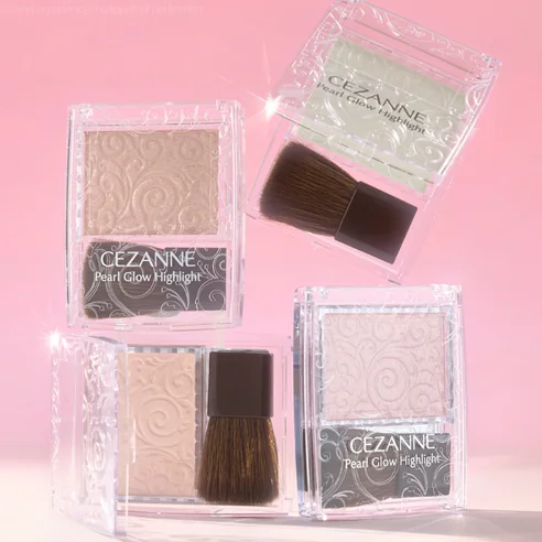 Pearl Glow Highlighter, 02 Rose Beige, 1pack - Image 2