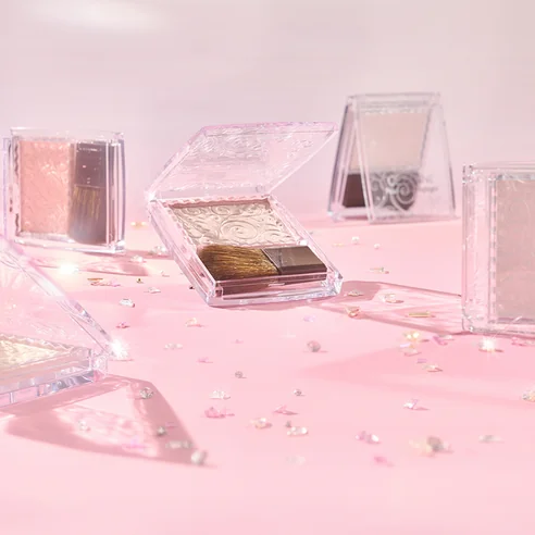 Pearl Glow Highlighter, 02 Rose Beige, 1pack - Image 3