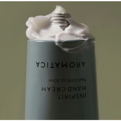 Inspirit Hand Cream [Basil & Bergamot], 30ml, 1pack - Image 2