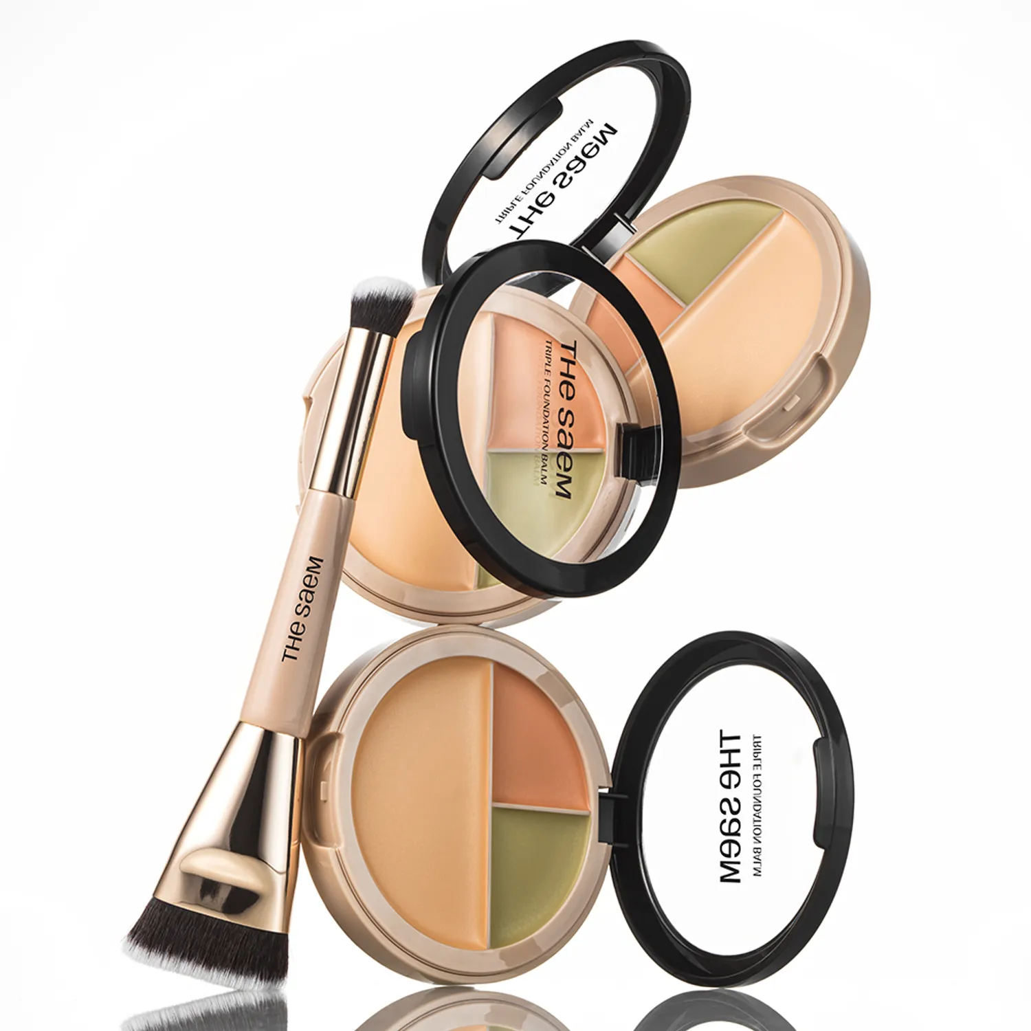 Cover Perfection Triple Foundation Balm, 22g, 2.0 Rich Beige, 1pack - Image 3