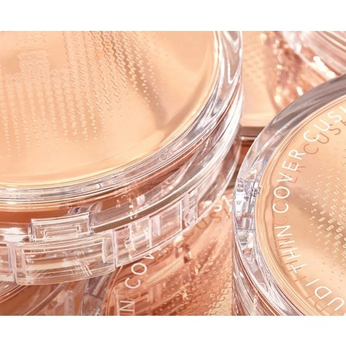 Nudy Thin Cover Cushion [SPF50+/PA+++], 12g, N01 Pure Cream, 1pack - Image 9