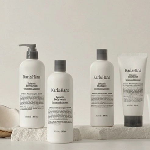 Botanic Body Lotion [Gourmand Coconut], 390ml, 1pack - Image 3