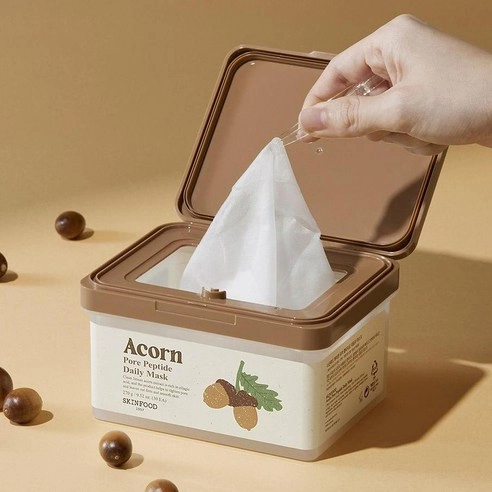 Acorn Pore Peptide Daily Mask, 30ea, 1pack - Image 2