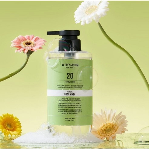 Perfume Body Wash [No.20 Flower Shop], 500g, 1pack - Image 3