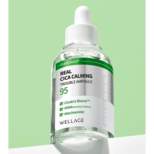 Real Cica Calming 95 Trouble Ampoule, 50ml, 1pack - Image 2