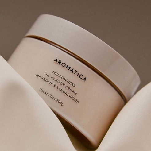 Mellowness Oil-in Body Cream [Magnolia & Sandalwood], 200ml, 1pack - Image 5